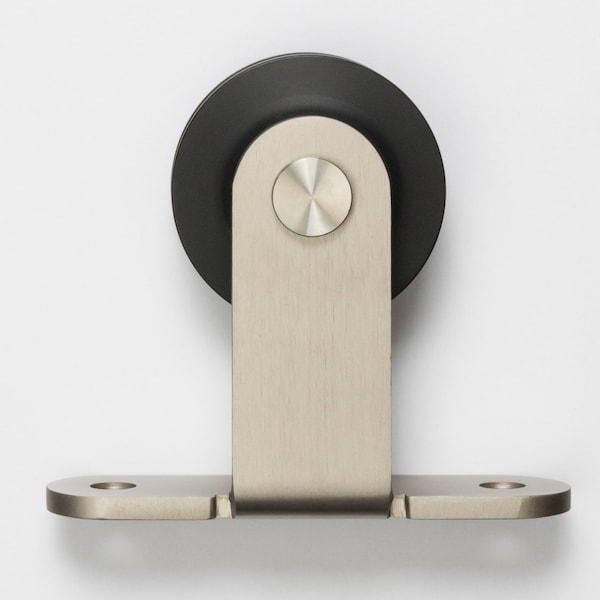 Sure-Loc Hardware Sure-Loc Hardware Barn Door Handle, 9, Square, 2-sided, Satin Stainless BARN-SQ2 32D - main